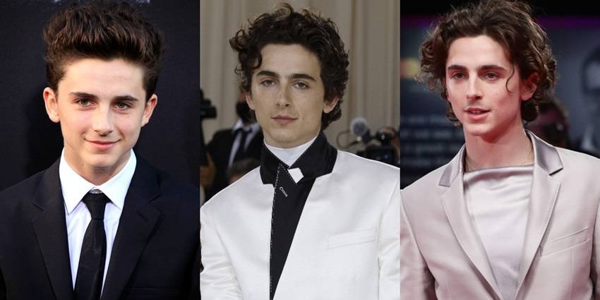 Timothée Chalamet Natural Look Transformation Over Years